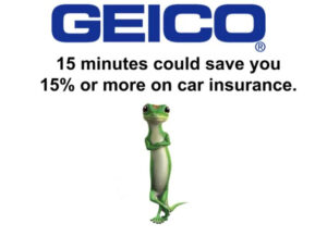 15% on car insurance