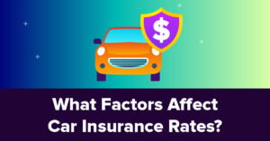 factors that affect car insurance rates