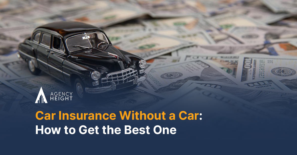 car insurance without a car