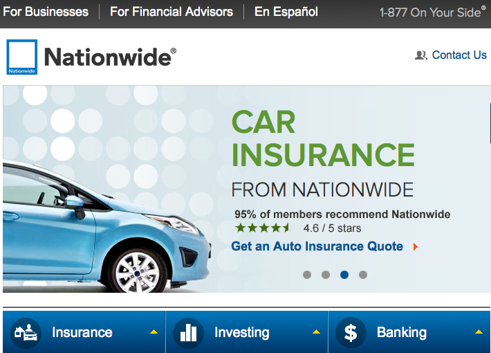 nationwide online quote
