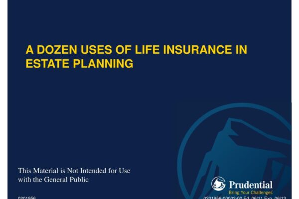 estate life insurance