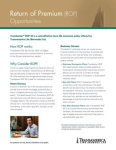 Transamerica Life Insurance