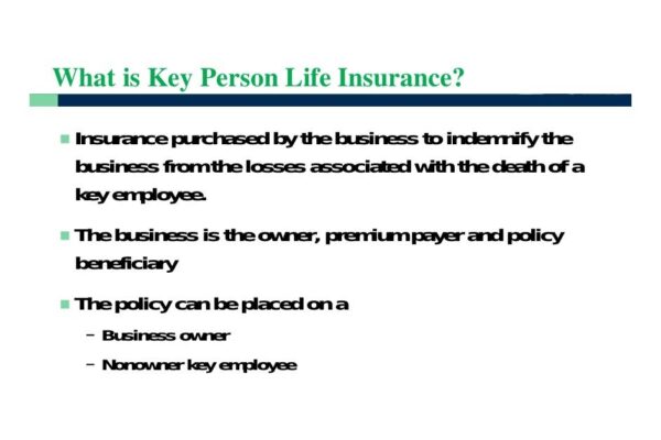 Key Man Life Insurance