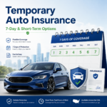 Temporary auto insurance with 7-day and short-term car coverage options in the U.S.